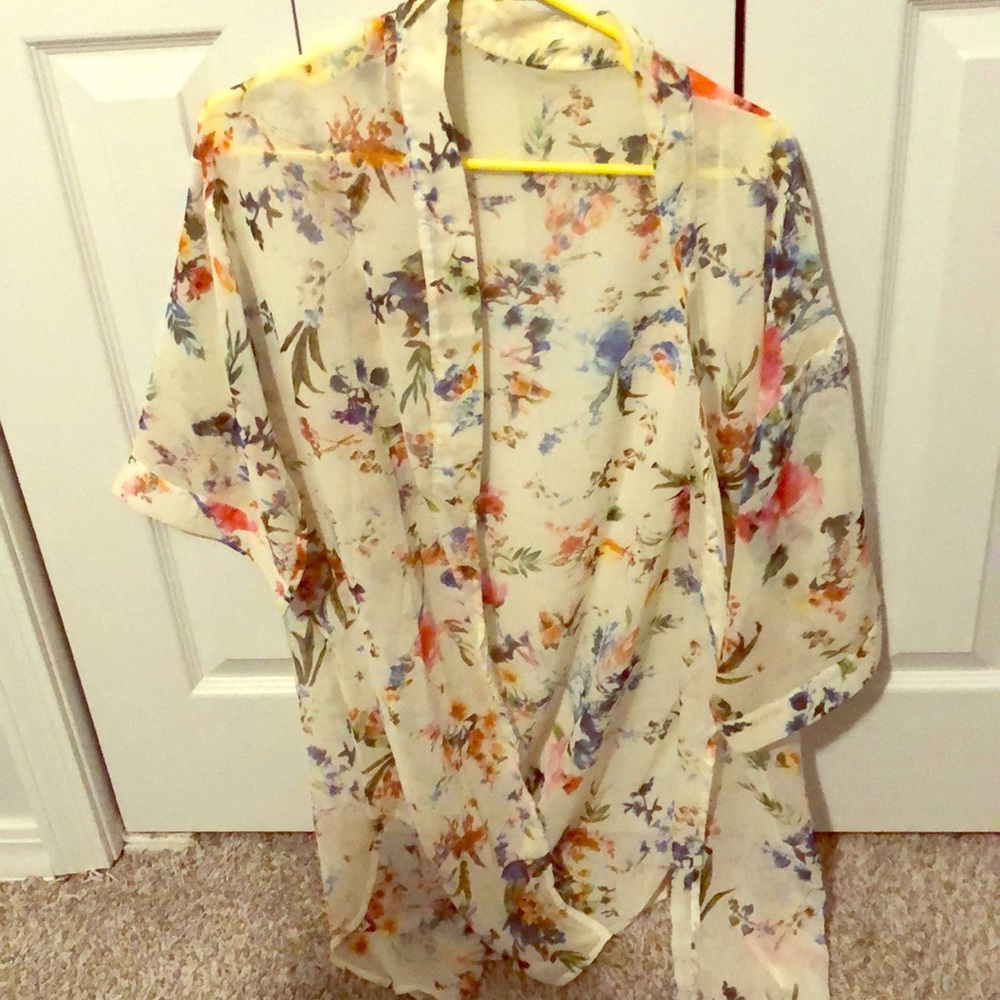 Floral kimono!